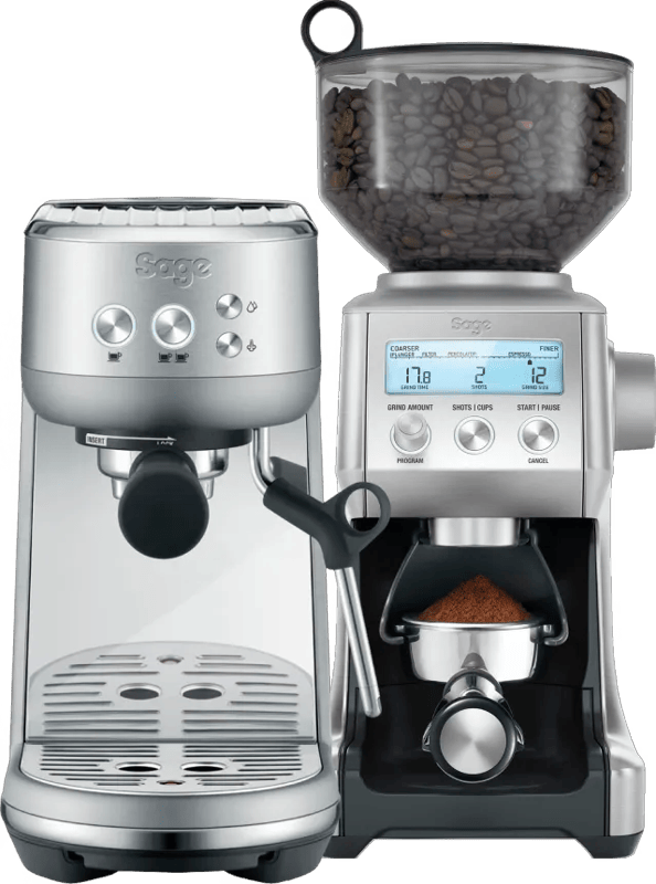 Sage the Bambino Stainless Steel + bonenmaler