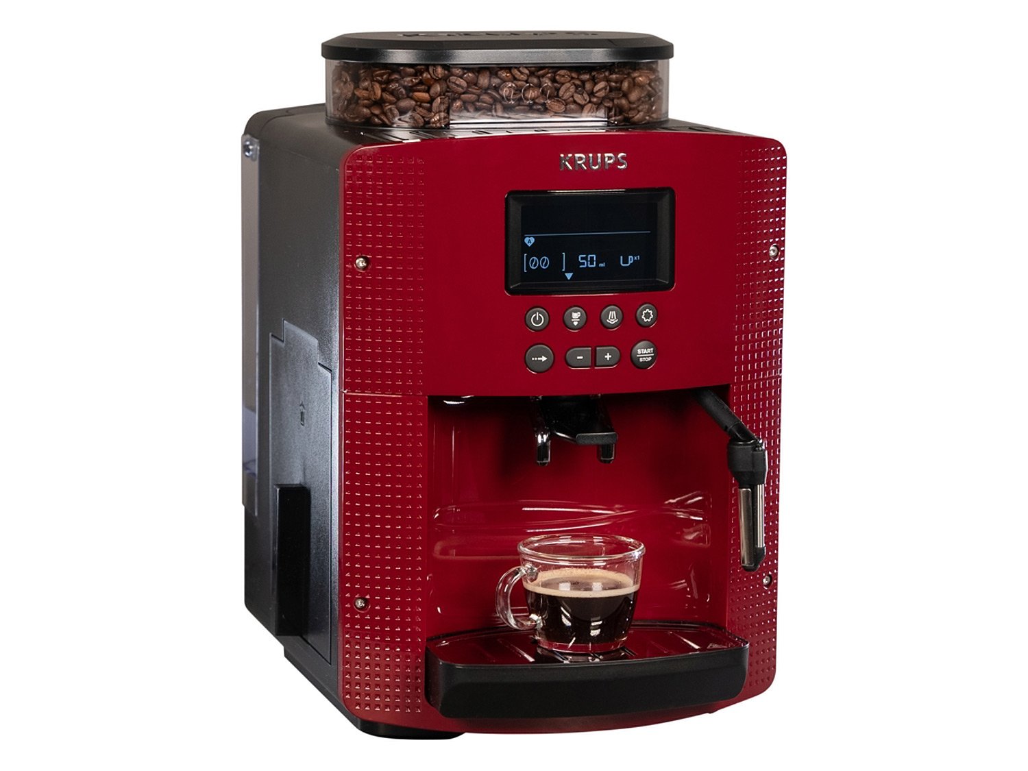 KRUPS Volautomatisch koffiezetapparaat EA8155 (EA8155 rood)