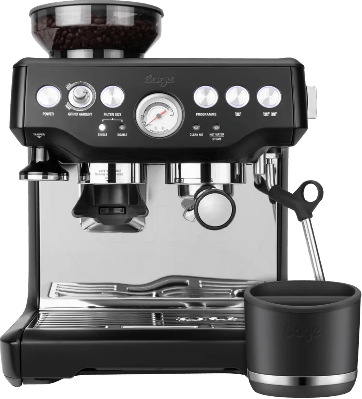 Sage Barista Express Black Truffle + uitklopbak